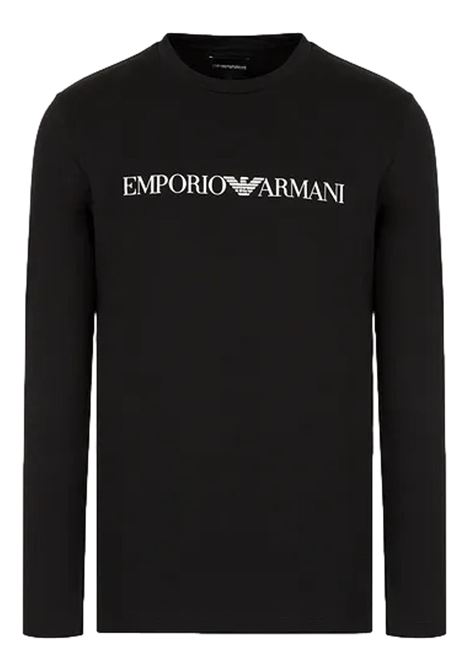 T-shirt manica lunga con logo EMPORIO ARMANI | T-shirt | 8N1TN8 1JPZZ0021